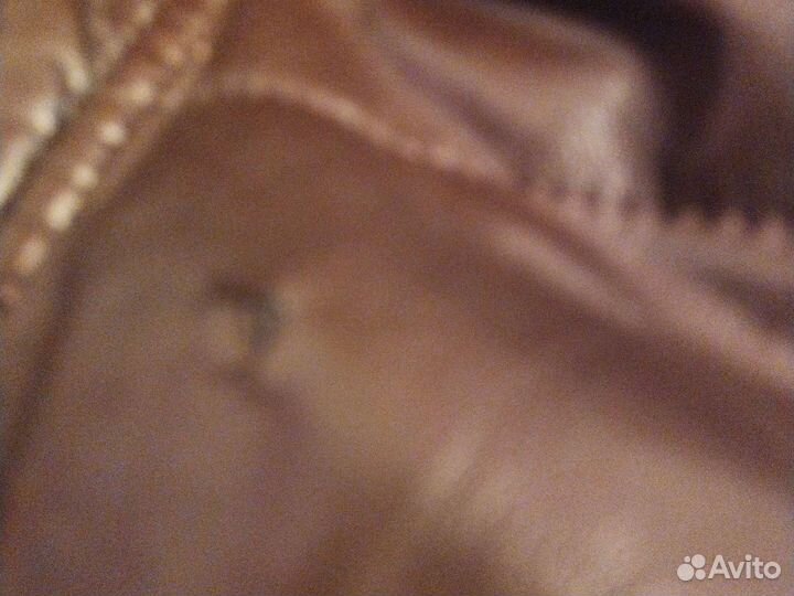 Пуховик мужской эко кожа