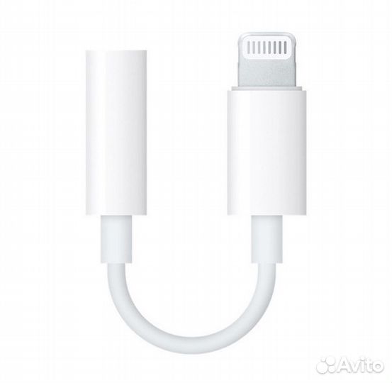 Переходник Apple с Lightning на 3,5 мм для наушник