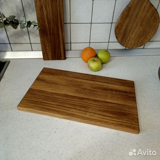 Разделочная и сервировочная доски из дуба