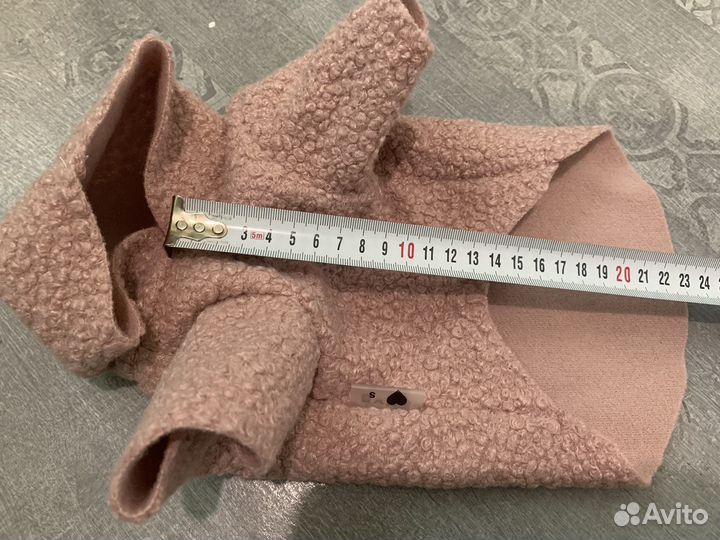 Шуба одежда для собак S новая