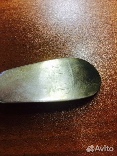 Серебряная ложка конец 18 века, Франция