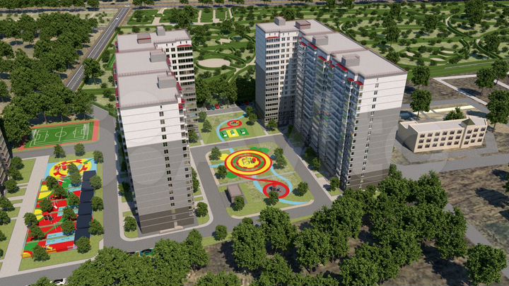 Квартира-студия, 33 м², 15/19 эт.