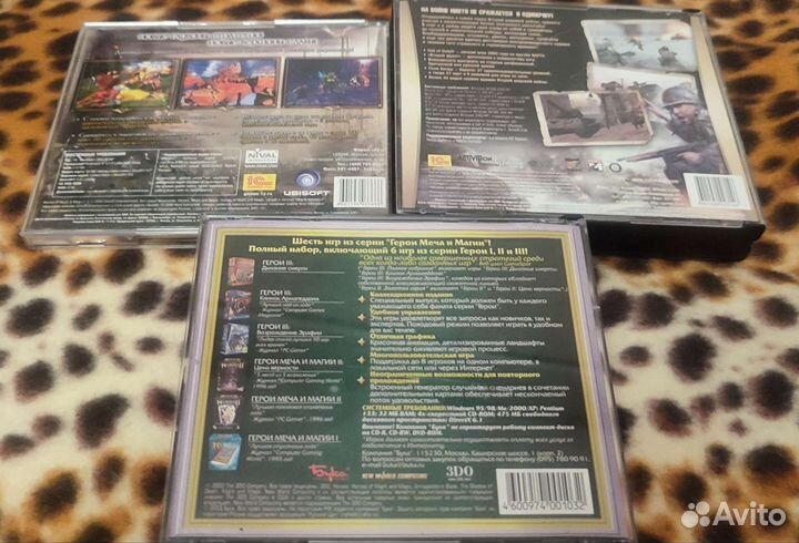 Диски игры пк Компьютерные сд CD