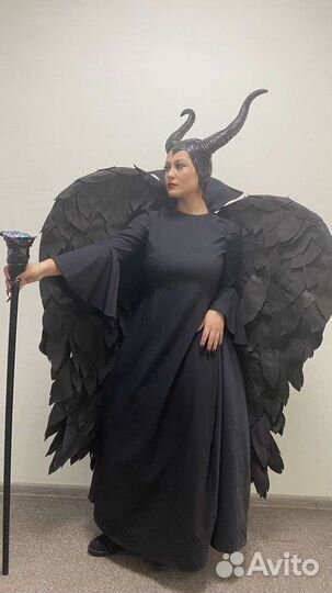Крылья чёрные для фотосессии аренда