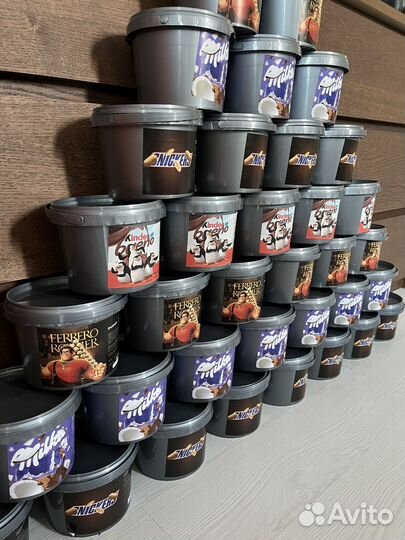 Вкуснейшая шоколадная паста сникерс 1 кг