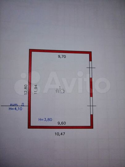 Склад, 115.2 м²