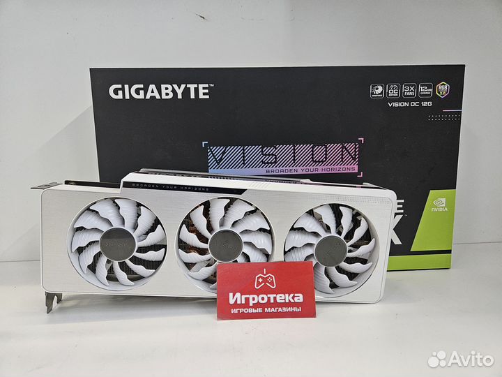 Видеокарта RTX 3080 Ti Gigabyte Vision OC 12Gb gdd