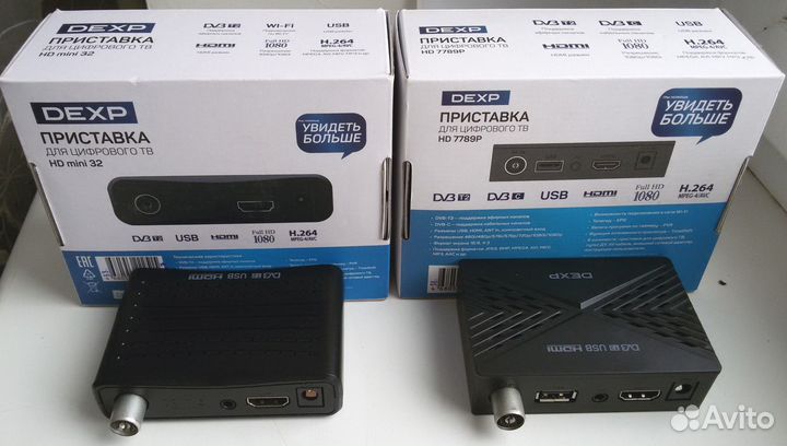 Приставка цифрового тв Dexp
