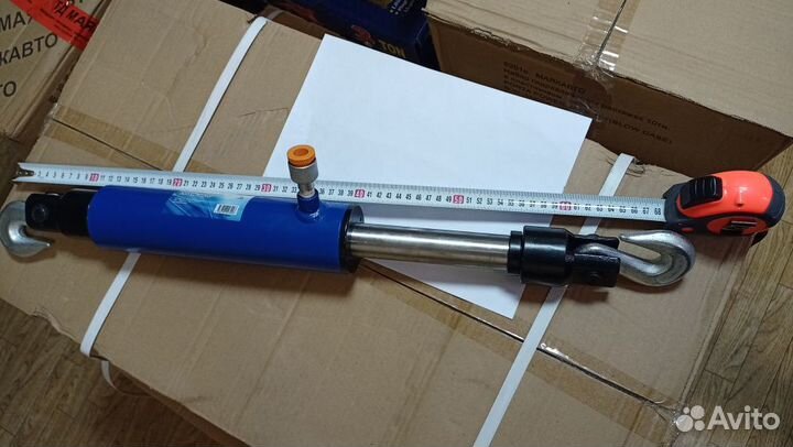 Стяжка гидравлическая 10т 130мм-715мм усиленная