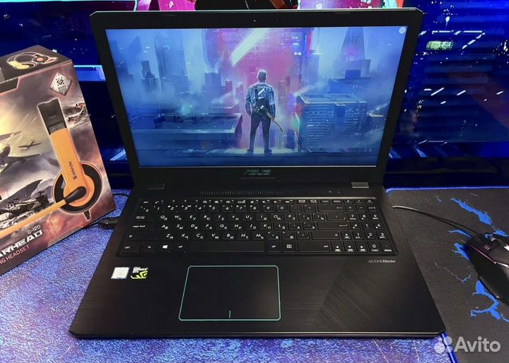 Топовый asus/Core i7/GTX1050Ti/SSD/FullHD/16Gb