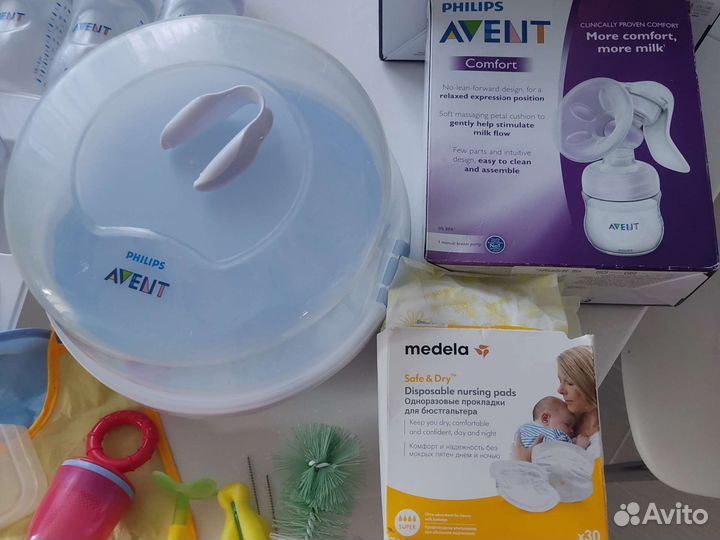 Avent Большой набор молокоотсос стерилизатор бутыл