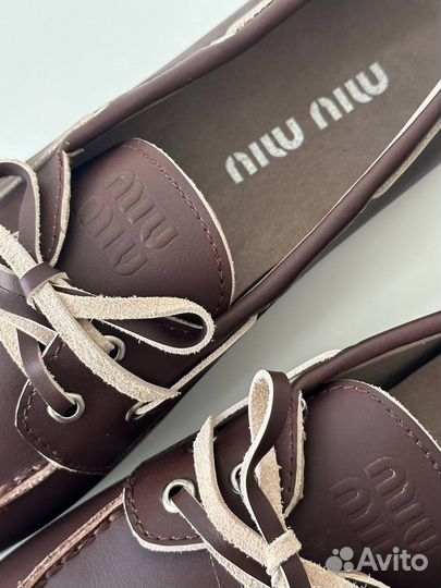 Лоферы Miu Miu