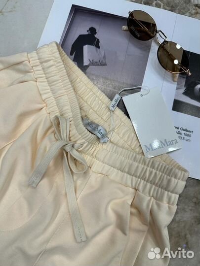 Шорты Max Mara премиум женские цвет ваниль