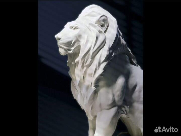Статуя Сторожевой Лев на заказ