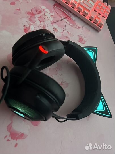 Наушники игровые Razer kraken kitty edition