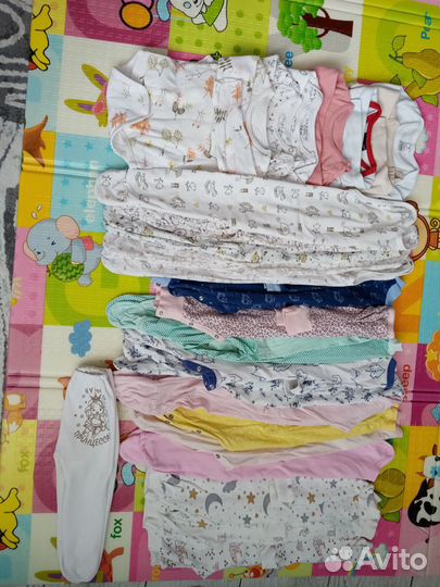 Вещи пакетом для девочки 68 74 размер