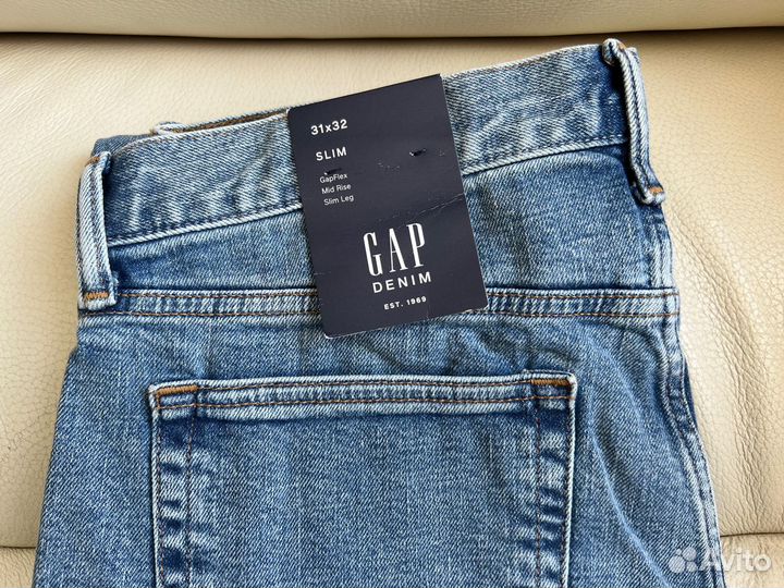 Джинсы GAP Slim Darwin Medium Light 31x32