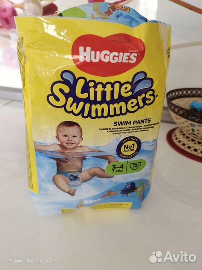 Памперсы для плавания