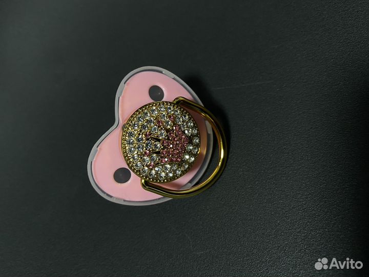 Соска пустышка со стразами