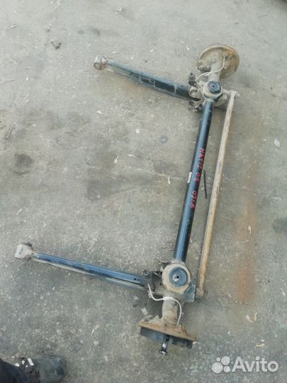 Балка задняя дэу матиз daewoo matiz