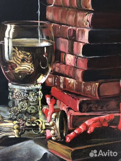 Картина маслом на холсте. Голландский натюрморт #1