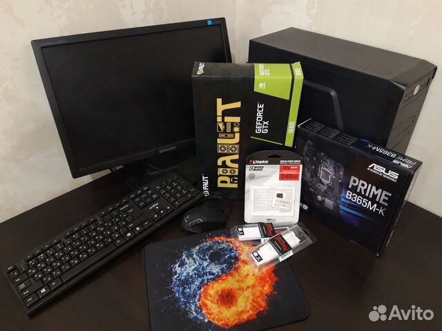 Компьютер игровой 1660, i5 9400f, озу 16 гб купить в Ростове-на-Дону с ...