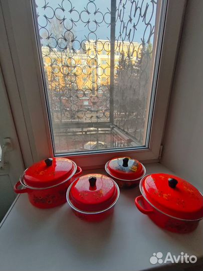 Эмалированная посуда СССР