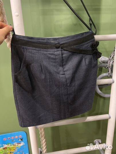 Костюм тройка женский с юбкой