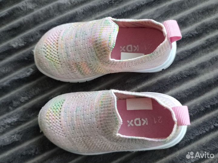 Слипоны для девочки 21 размер