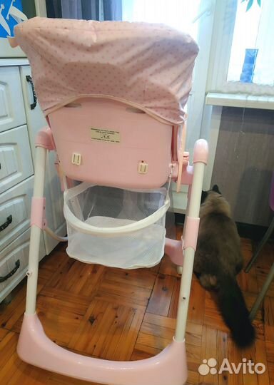 Стульчик для кормления happy baby