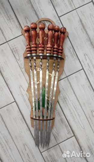 Шампурница, подставка для шампуров