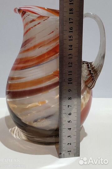 Цветное стекло ссср.Ваза.Графин.Кувшин