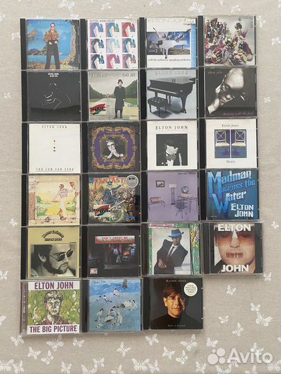 Cd компакт диски музыка Elton John - фрг, США