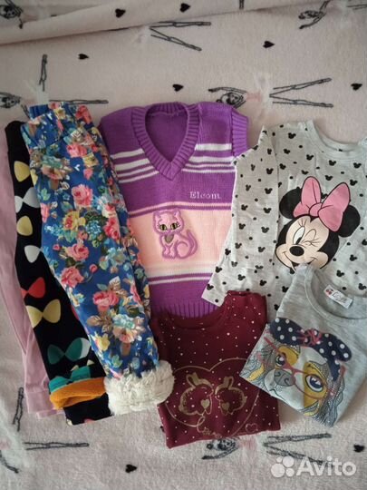 Вещи пакетом на девочку 80 размер
