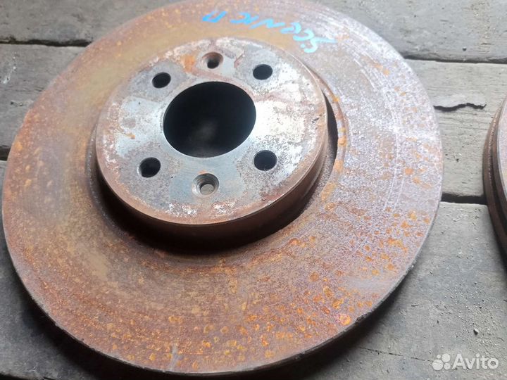 Тормозные диски Renault Scenic 2