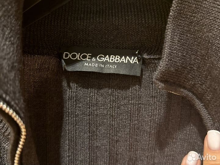 Dolce gabbana кофта на молнии оригинал
