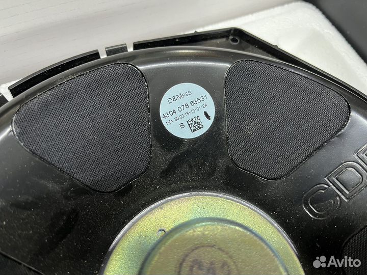 Штатная аккустика BMW X6