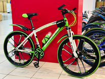 Новый велосипед Green Bike 26R литые диски