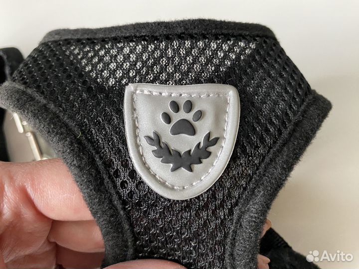 Шлейка поводком для собак и кошек размер S