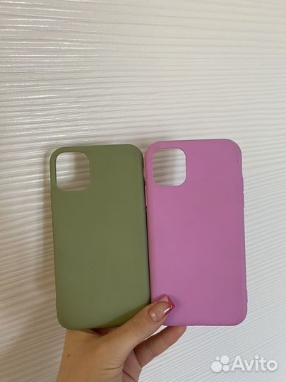 Чехол на iPhone 11 зелёный