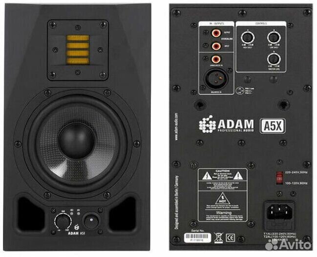 Adam a5x студийный монитор