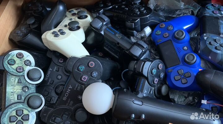 Геймпады на ремонт PS4/PS3
