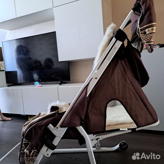 Коляска санки