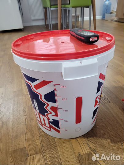 Емкость для брожения с логотипом Лондон, 32 л