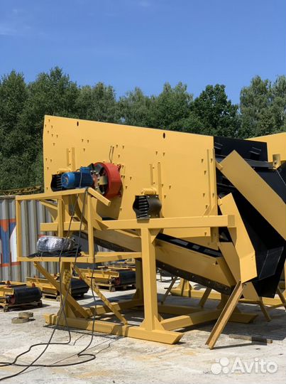 Сортировка щебня, грохот гис-33, гил-33