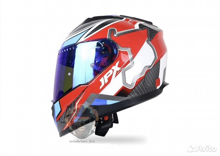 Мотоциклетный шлем JPX - Xl (61-62см)