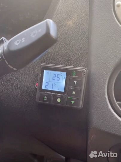 Установка автономного отопителя