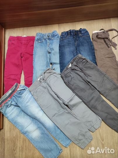 2 больших пакета вещей для мальчика 104-110-116