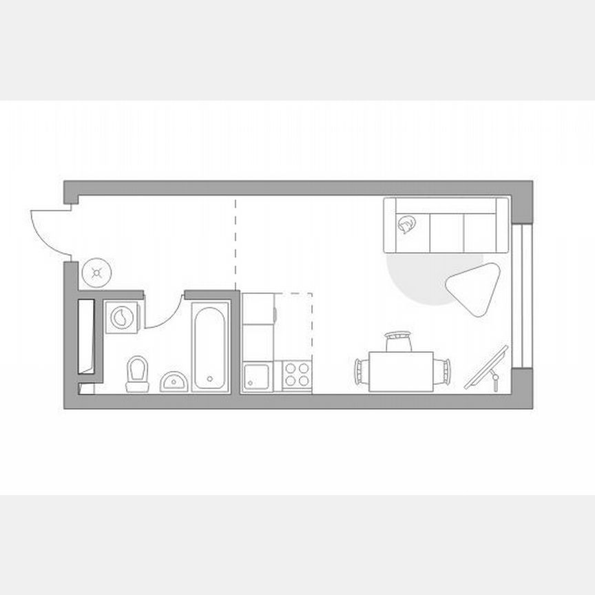 Квартира-студия, 30,3 м², 10/25 эт.