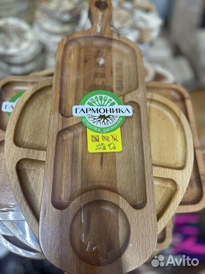 Менажница деревянная